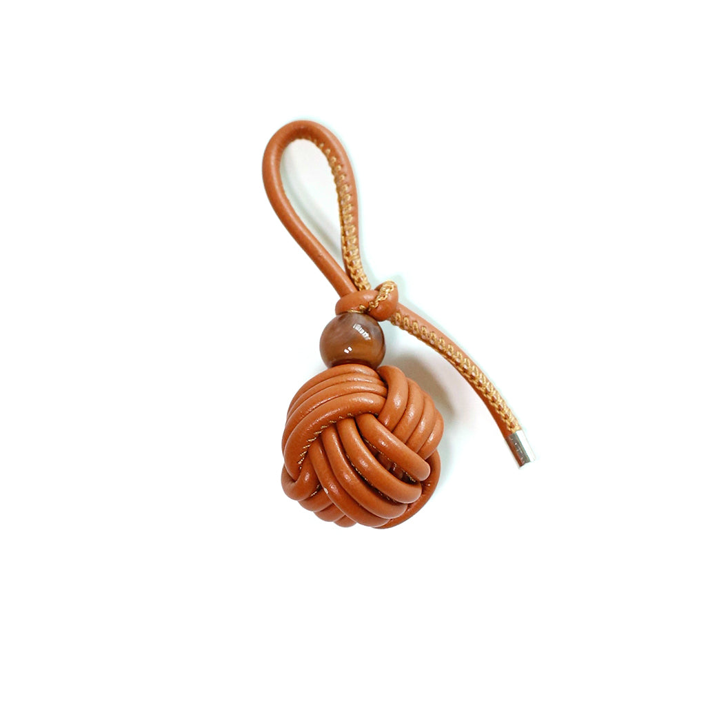 Pablo Pandartist: Artistic Panda Painter Keychain with Woven Accents & Charms