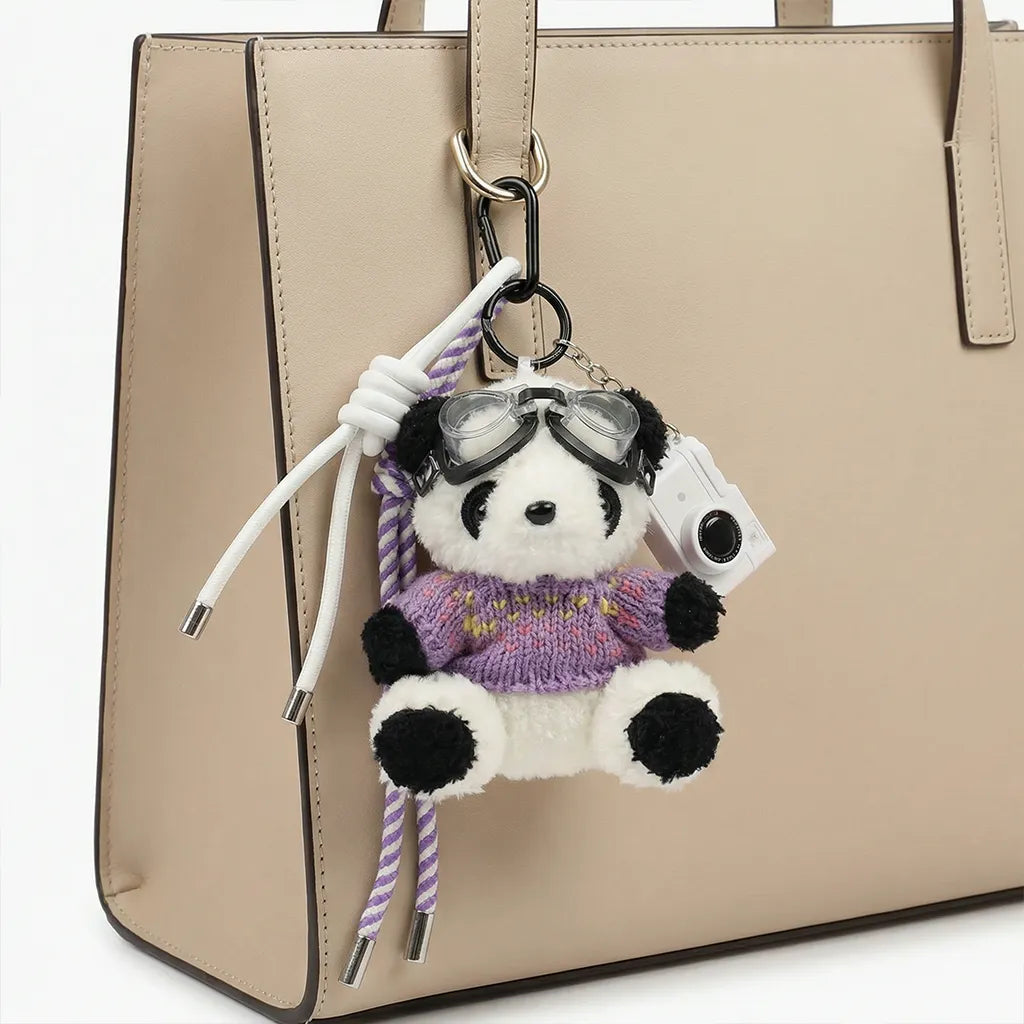"Shutterbug" Panda Bag Charm – The Little Explorer