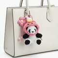 Petal Pink" Panda Bag Charm – The Sweet Blossom